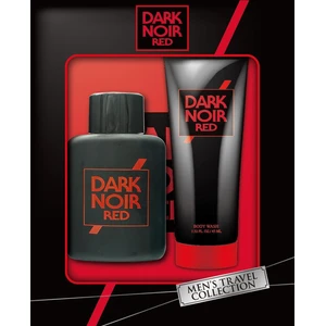 88501, Men's 2pcs Set  Dark Noir Red 50ml/1.7fl.oz EDT + 80ml/2.8fl.oz Body Wash, 191554885011
