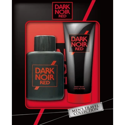 88501, Men's 2pcs Set  Dark Noir Red 50ml/1.7fl.oz EDT + 80ml/2.8fl.oz Body Wash, 191554885011