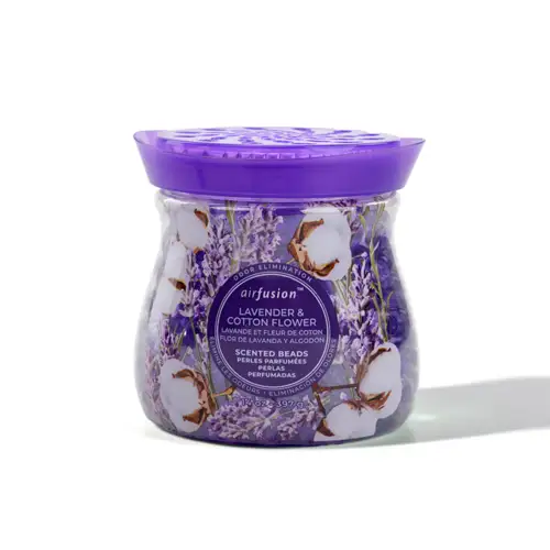 Lavender & Cotton Flower Crystal Beads Air Freshener