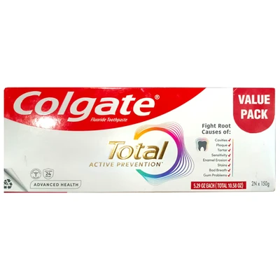 CTP300T, Colgate Toothpaste 5.3oz 2PK (10.6oz) Total, 8901314857583