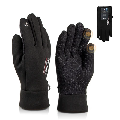 11267, Insulated Men's Gloves w/2 Touch, Water Proof Non-slip Grip, 191554112674