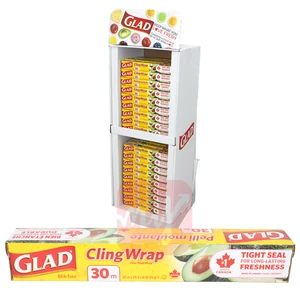 C79046, Glad Cling Wrap (30M) 108 Piece Display, 067489106371