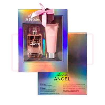 88427, Women's 2pcs Set SHINE ANGEL 3.4fl.oz EDP 2.8fl.oz Body Lotion, 191554884274