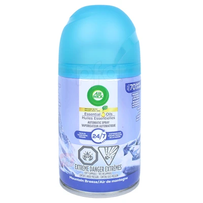AW180MB, Air Wick Freshmatic Refill 180g  Mountain Breeze 6.34oz, 062338809083