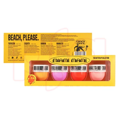 88731, MIAMI MAMI MAMACITA/BONBON/COQUETA/TENTACION 4pcs Gift set 50g/1.76ozCream, 191554887312