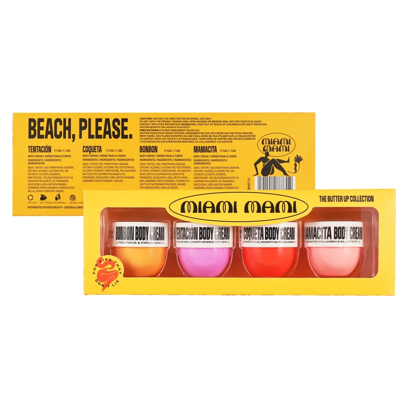 MIAMI MAMI MAMACITA/BONBON/COQUETA/TENTACION 4pcs Gift set 50g/1.76ozCream
