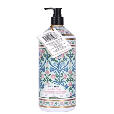 60667, Molto Bella Body Wash 33.8oz – Pistachio Dolce, 191554606678