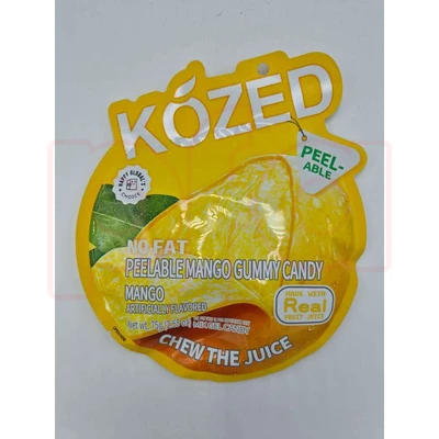 HG-CD03MG, Kozed Peelable Gummy Candy - Mango