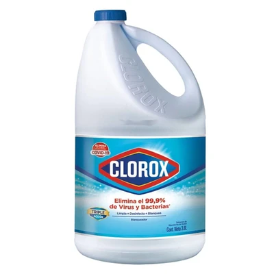 CLPR1G, Clorox Bleach 1Gallon 121oz Regular P.R. (35/Pallet), 044600001043