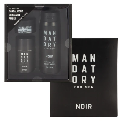 OD88758, MANDATORY Men's 3pcs Gift Set AURUM, 191554887589