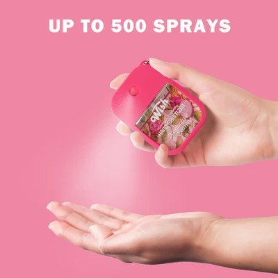 60395, 1.2 oz 4pcs Mix Bundle Hand Sanitizer Spray,（4 Scent）Salted Caramel/Coconut Cream/Dragonfruit/Golden Citrus — Wish, 191554603950