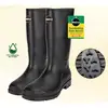 MG-90514, Miracle.Gro Gardening Rain Boots Knee-High Solid Black 8-12, 191554905146
