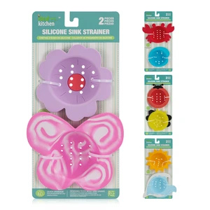 38418, Ideal Kitchen Silicone Sink Strainer Set 2pcs, 191554384187