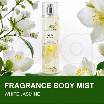 88631, Fragrance Body Mist 8 oz/236 ml White Jasmine for Women - United Scents, 191554886315