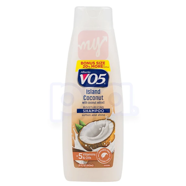VO5-SIC, VO5 Shampoo 15oz Island Coconut, 816559011431