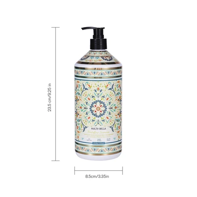 60666, Molto Bella Body Wash 33.8oz – Portofino Jasmine, 191554606661