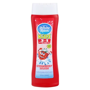 WR86090, White Rain 12oz Kids 3in1 Body Wash Strawberry Splash, 809219000289