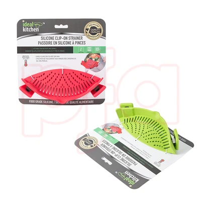 38132, Ideal Kitchen Silicone Clip & Strainer, 191554381322