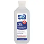 61302, Wish Rubbing Alcohol 12oz 70% (96/pallet), 191554613027