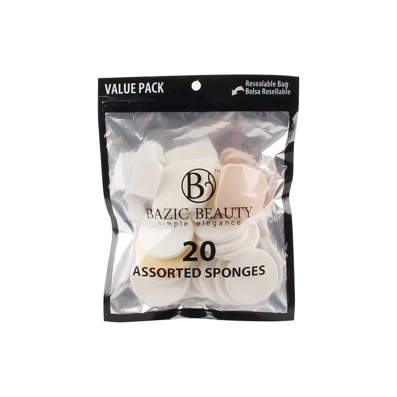Bazic Beauty Make-up Blender Sponge 20pk
