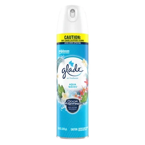 GA83AW, Glade 8.3oz Aerosol Aqua Waves 20/CS, 046500040603