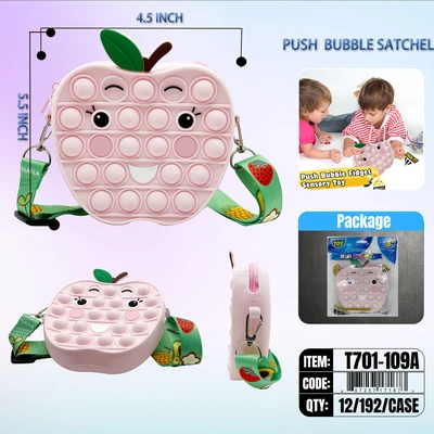 T701-109A, POP PURSE RED APPLE