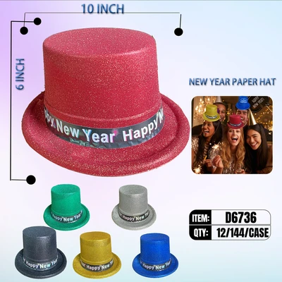 D6736, New year Hat, 887257567360