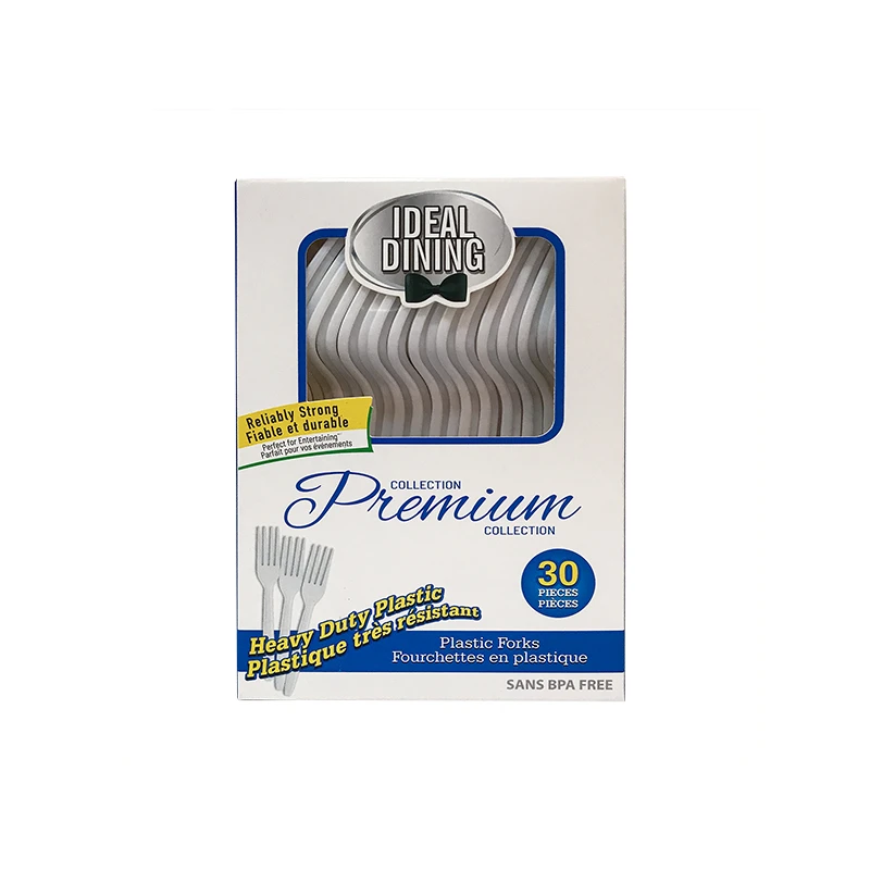 Ideal Dining Box HD 30CT White Fork