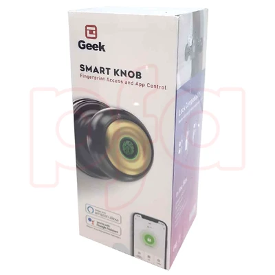 K01BG, Geek Smart Door Knob Black&Gold, 810112571660