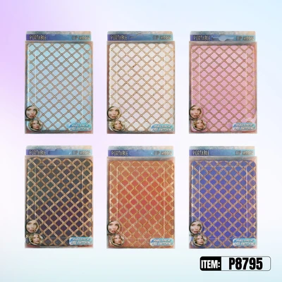 P8795, Portable Flip Mirror  Assorted 6  24/DP, 887257287954