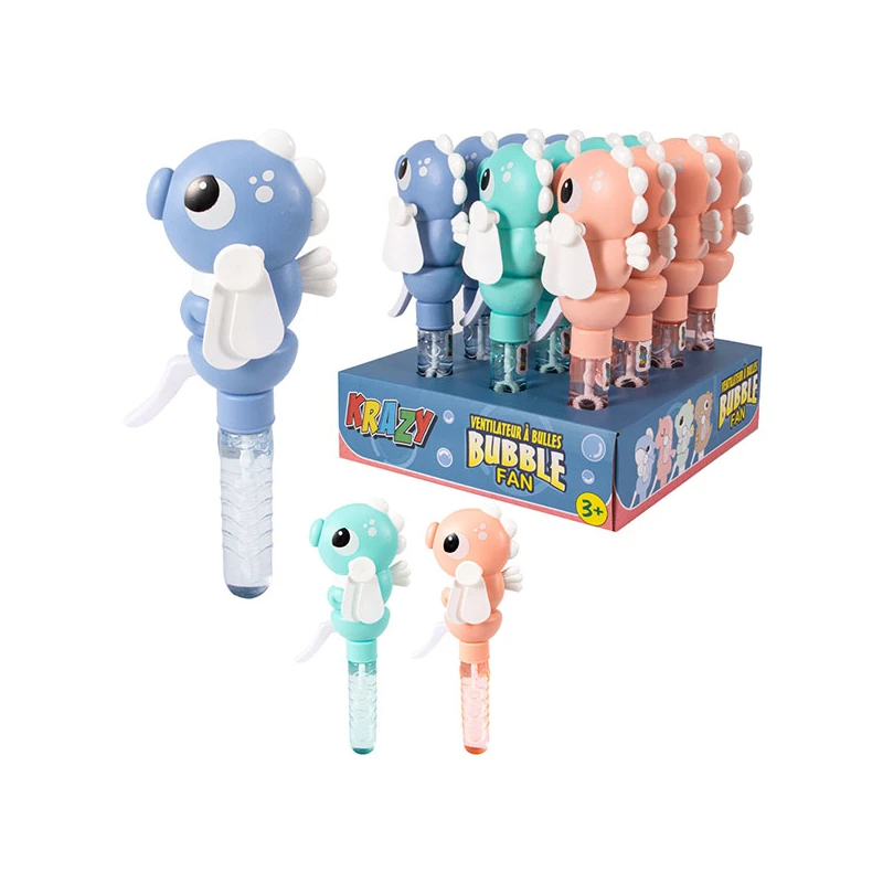 Bubble stick W/Mini Fan Sea Animal