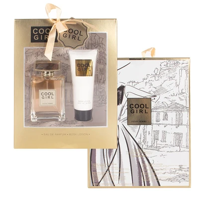 88143, Women's 2pcs Set COOL GIRL 3.4fl.oz EDP 2.8fl.oz Body Lotion, 191554881433