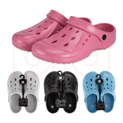 90235, CC Ladies Sandal w/glitter 7-11, 191554902350