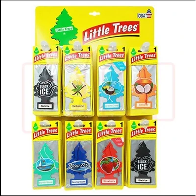 LT-96, LITTLE TREE AF 8 HOOK DISPLAY ASSORTED, 076171101051