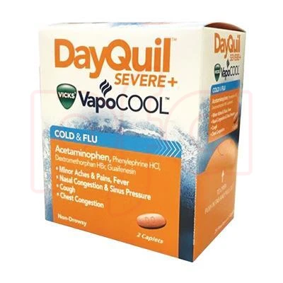 DQ20S-20, Dayquil Severe Dispenser 20 x 2's Expired, 655708019108