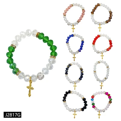 J2817, Crystal Bracelet Random Color