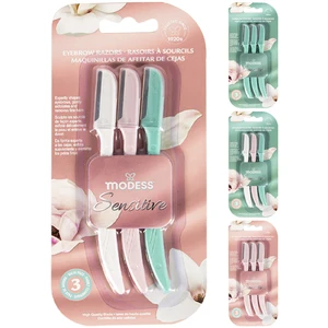 67221, Modess Eyebrow Razor 3Pack, 191554672215