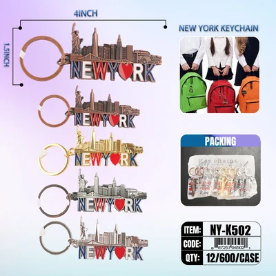 NY-K502, NY key chain, 887257945021