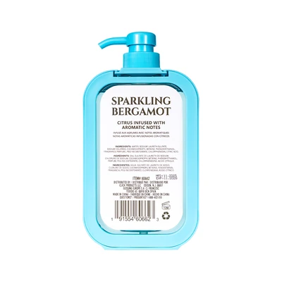 60662, Scentabella Body Wash 16.9oz – Sparkling Bergamot, 191554606623