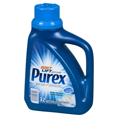PUREX147ATR, Purex  Detergent Liquid 1.47L After The Rain, 024200023416
