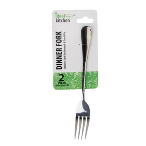 56336, Ideal Kitchen Stainless Steel 2PK Dinner Fork, 191554563360