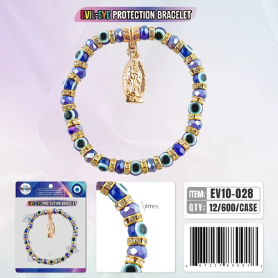 EV10-028, Evil Eye Bracelet Protection, 887257880018