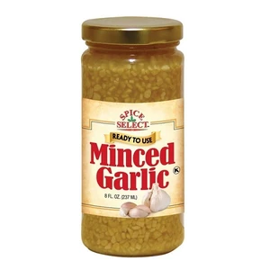GS30988, Spice Time 8oz garlic minced in water, 076114309889