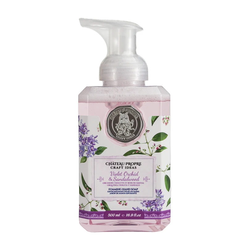 Chateau Propre Foaming Hand Soap 16.9 floz Violet Orchid & Sandalwood