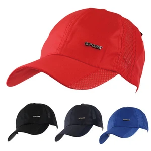91095, JM Baseball Cap Nylon w/ Metal Sport, 191554910959