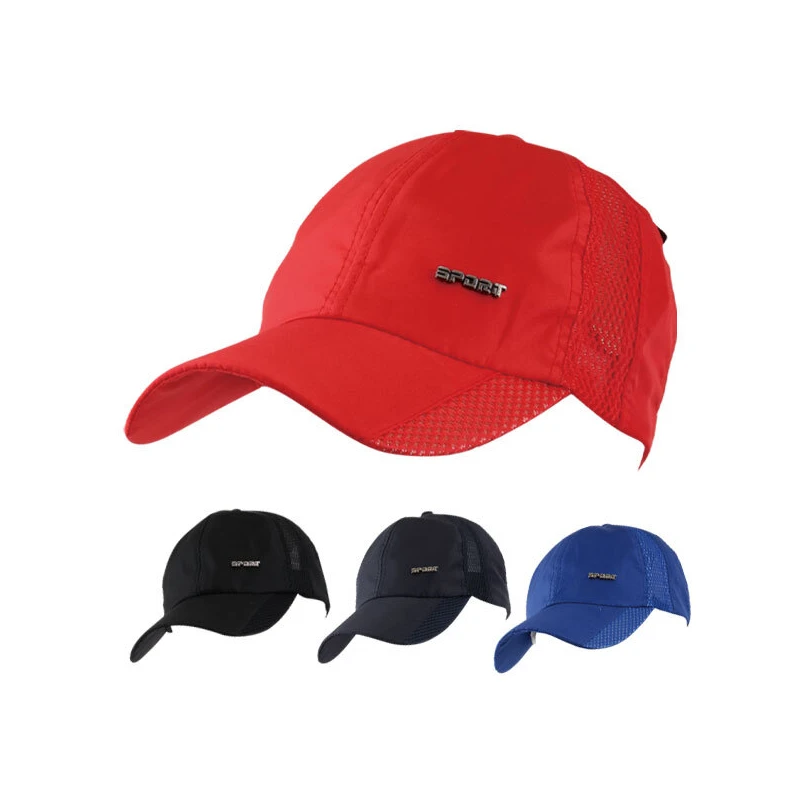 JM Baseball Cap Nylon w/ Metal Sport