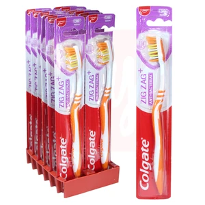 CTB-ZZA1S, Colgate Toothbrush Zig Zag AntiBac Soft, 8901314507334