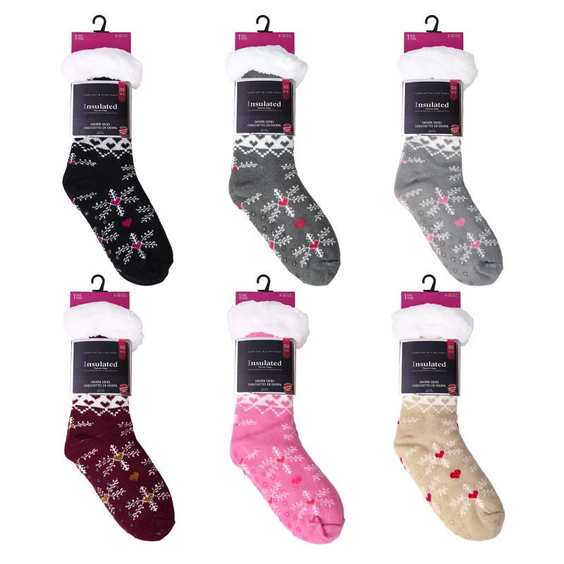 Thermaxxx Sherpa Socks Assorted