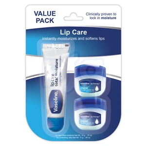 VLCJ-3PK, Vaseline Lip .35oz 1PK + Jelly .42oz 2PK, 191554777071
