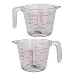33159, Ideal Kitchen Glass Measuring Cup 16oz 1pk, 191554331594